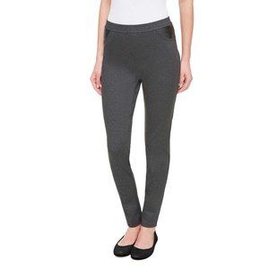 DKNY Ponte Pants NWT Charcoal